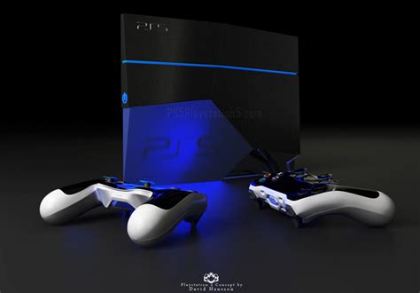 Playstation 5 Console And Controller By David Hansson Ps5