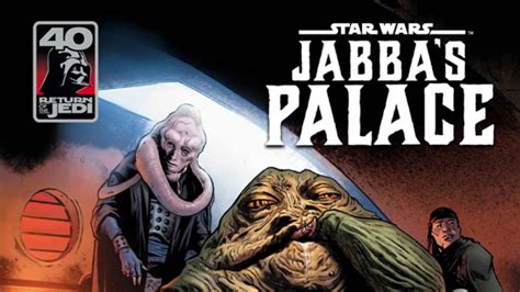 Marvel S Return Of The Jedi Th Anniversary Series Announced Begins With Star Wars Jabba S