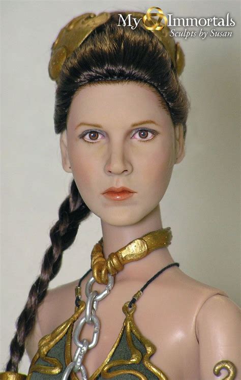 Een staaroperatie behandelt de progressieve oogaandoening. OOAK sculpture of Princess Leia Organa from Star Wars ROTJ ...