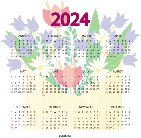 2024 Calendar Calendar Atom Plant For 2024 Yearly Calendar 2024