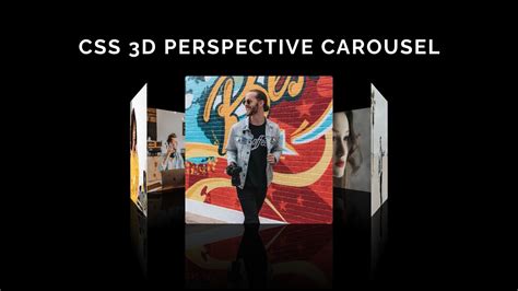 Css 3d Rotating Image Gallery Perspective Image Carousel 3d Design