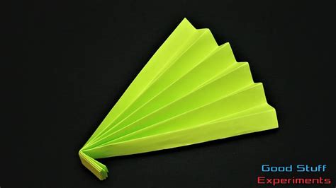 Origami Chinese Fan How To Make A Simple Chinese Paper Fan Youtube