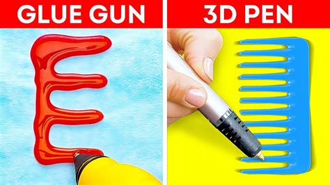 Glue Gun Vs 3d Pen Awesome Crafts Youtube