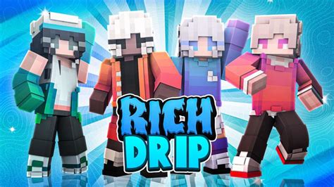 Rich Drip By 4ks Studios Minecraft Skin Pack Minecraft Marketplace