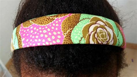 Fabric Covered Headband Tutorial Diy 2 Ways Youtube