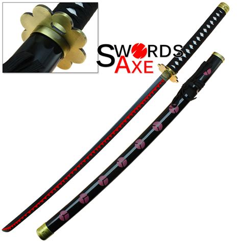 Roronoa Zoros Shusui One Piece Anime Sword Red Hamon