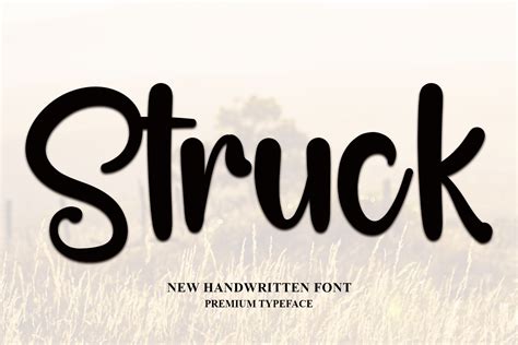 Struck Font Door Inermedia Studio · Creative Fabrica