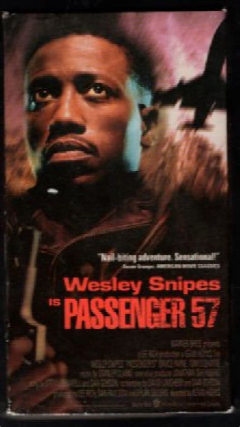 Wesley Snipes In Passenger 57 On Vhs
