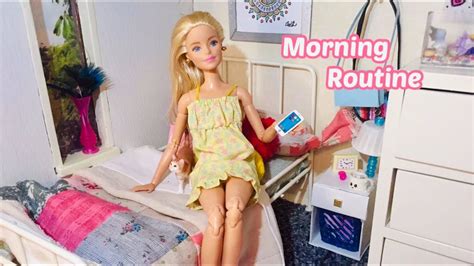 emily s morning routine🍳barbie morning routine poll youtube