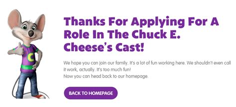 Chuck E Cheese Career Carsi