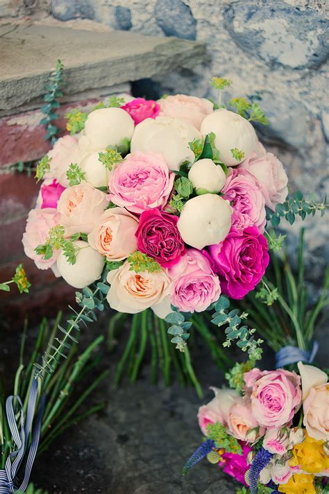 We Love This Gorgeous Pink And Cream Wedding Bouquet Made