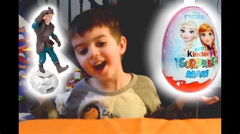 Frozen Kinder Egg Opened By Benson Youtube