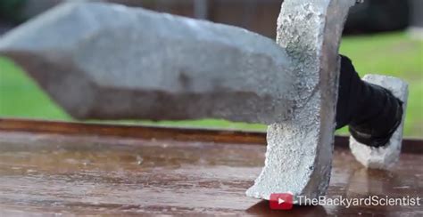Casting A Pewter Sword With Styrofoam Make