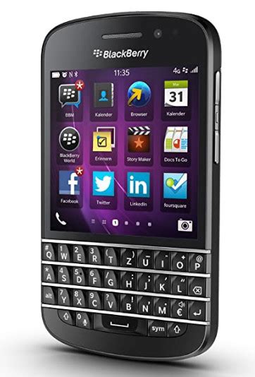 Blackberry Q10 Sqn100 1 16gb 4g Lte Locked Gsm Dual Core Os 10 Cell