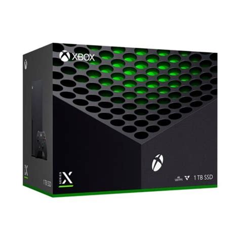 Microsoft Xbox Series X 1tb Console Black Rrt 00001