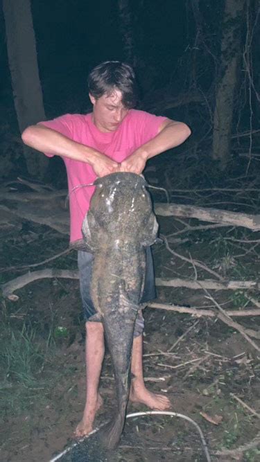 Ethan Tews 48 Pound Flathead Catfish Carolina Sportsman