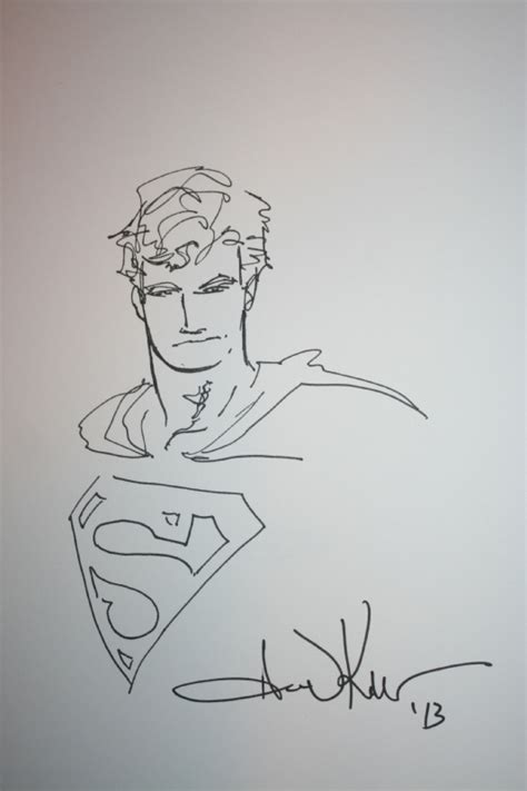 Superman Aaron Kuder In Blabla Blas Blabla Comic Art Gallery Room