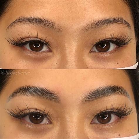 Brow Lamination Before And After Pictures 2022 Amazing Transformations