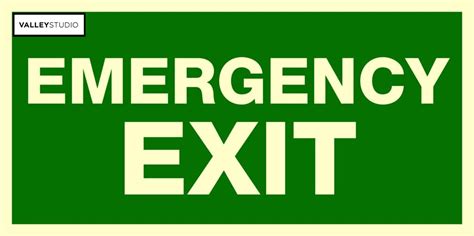 Clipart Emergency Exit
