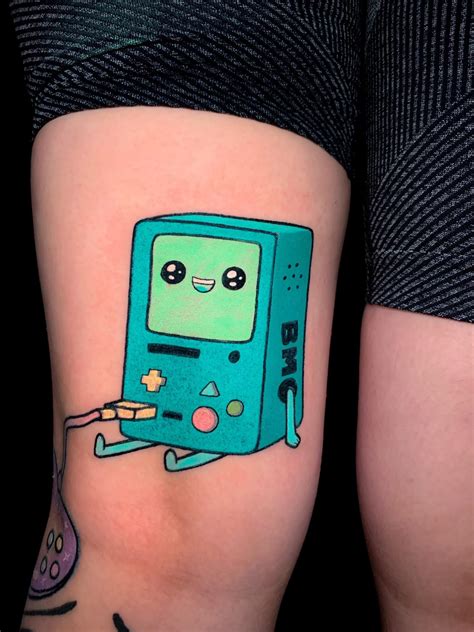 I Love My New Bmo Tattoo Done By Miles Mabros At Black Rose Tattoo