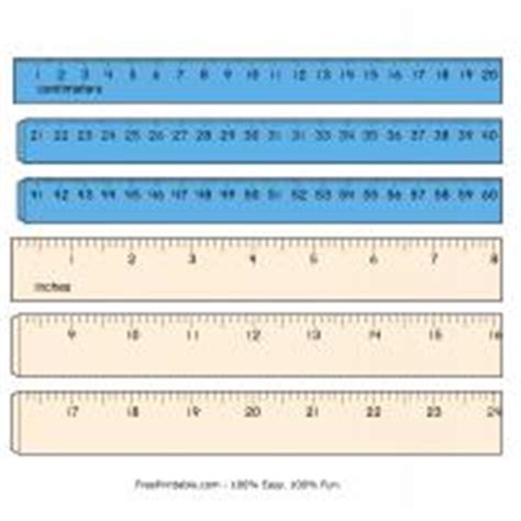 We also have printable worksheets on drawing and measuring length of the line segments. Colored Ruler Centimeters And Inches