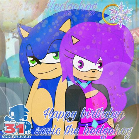 Happy Birthday Sonic By Ashleyhedgehog18 On Deviantart