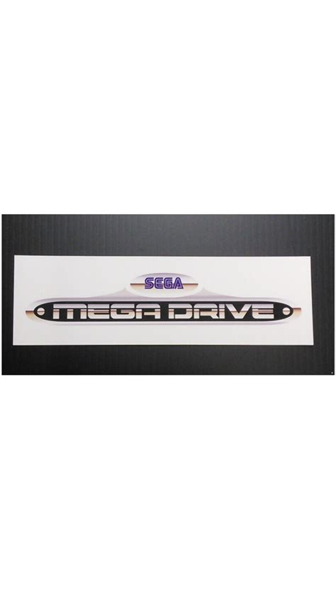 Sega Megadrive Logo Sticker Etsy Australia