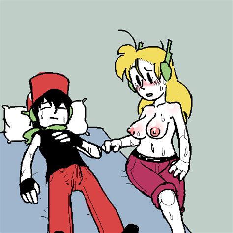 Rule 34 Cave Story Curly Brace Mob Face Noill Quote Cave Story