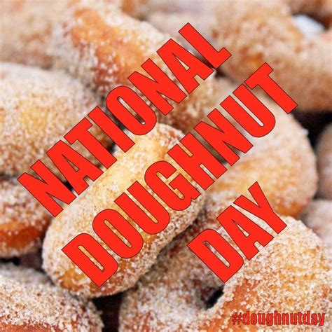 National Doughnut Day November 5 2015 Food Doughnut National Day