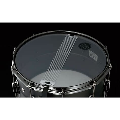 Tama Slp 8x14 Big Black Steel Snare Drum Lst148 2112 Percussion