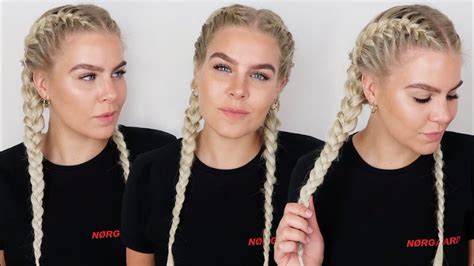 How to french braid fine, slippery hair. How To French Braid With Hair Extensions | EverydayHairInspiration - YouTube