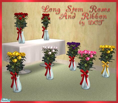 The Sims Resource Roses And Ribbon