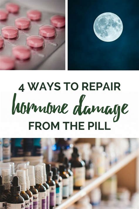 4 Ways To Repair The Hormone Imbalance From The Pill Birth Control Detox Natural Birth
