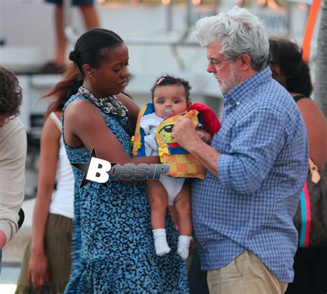 George Lucas And Wife Mellody Hobson Show Off Their Daughter Everest
