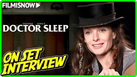 Doctor Sleep Rebecca Ferguson Rose The Hat On Set Interview Gentnews