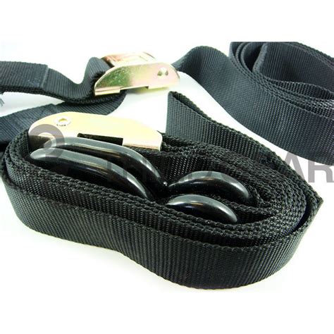 How to properly tie down your motorcycle. Motorcycle Trailer Tie Downs - 38mm Black - Third Gear