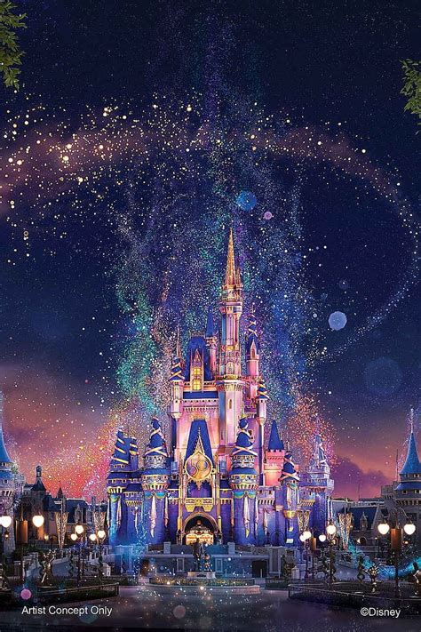 Walt Disney World 50th Anniversary Able Hd Phone Wallpaper Pxfuel