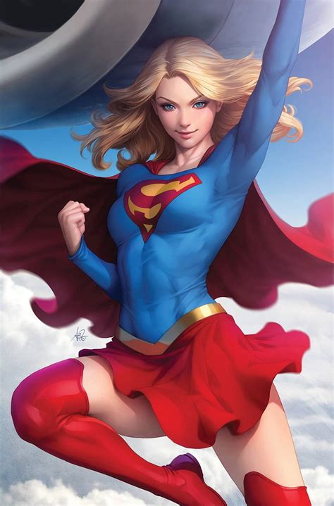 The Dork Review Rob S Room Supergirl By Stanley Lau Aka Artgerm