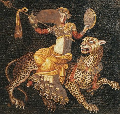 Dionysus Riding A Panther The Aesthete