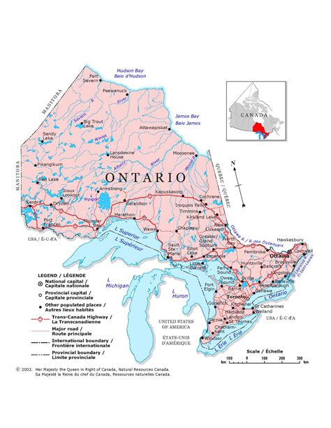 Rührgerät Knoblauch Moral Mapa De Ontario Canada Fruchtbar Dick Wunder