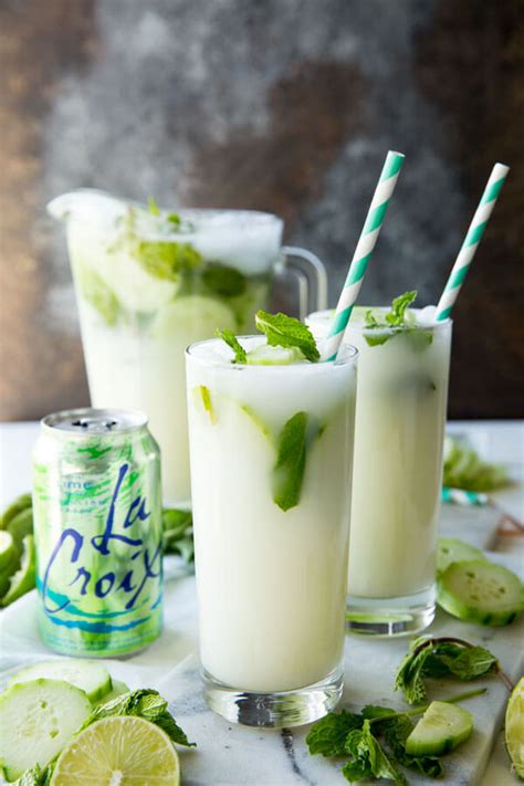 Cucumber Mint Mojitos Easy Peasy Meals