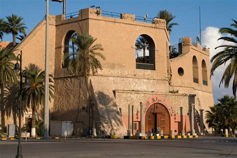 Tripoli Libya North Africa Medina National Museum Entrance Serraya