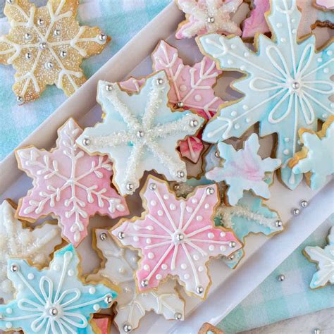 Snowflake Cookies Soft And Delicious Marcellina In Cucina