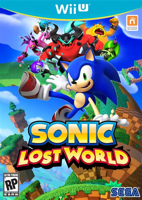 Sonic And Eggman Team Up In Sonic Lost World Box Art