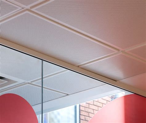 Aluminum Suspension Ceiling 595595mm Lay In Acoustical Ceiling Tile