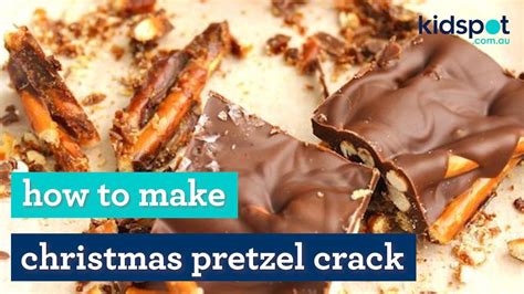 Easy Recipe How To Make Christmas Pretzel Crack Youtube