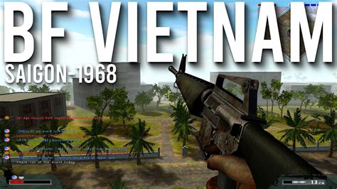 Battlefield Vietnam Multiplayer 2022 Saigon 1968 Gameplay Youtube