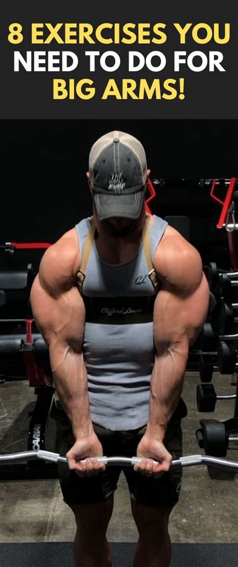 8 Exercises You Need To Do For Big Arms Biceps Workout How To Get