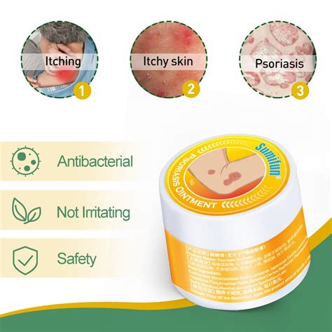 10g Psoriasis Cream Chinese Herbal Plaster Dermatitis Eczematoid Eczema