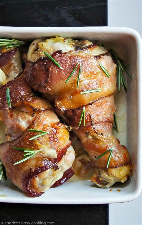 recipes chicken bacon wrapped drumsticks cooking marsala sauce recipe fryer air easy sandraseasycooking airfryer drumstick turkey sandra cook spicy munchies